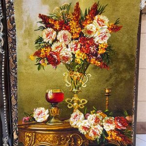 سجادة باقة زهور جميلة