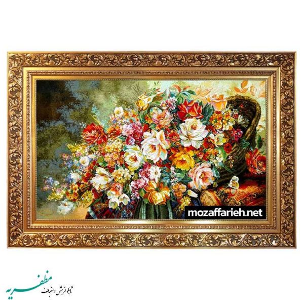 سجادة سلة الزهور الرائعة