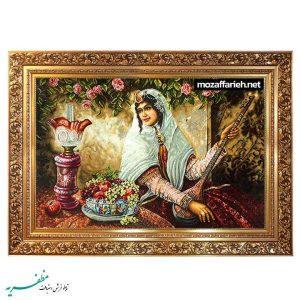 سجادة الفتاة القاجارية