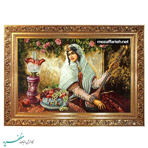 سجادة الفتاة القاجارية