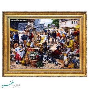 سجادة سوق بائعي الفاكهة