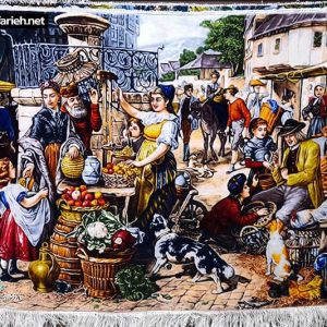 سجادة سوق بائعي الفاكهة