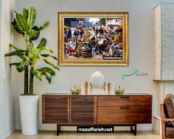 سجادة سوق بائعي الفاكهة